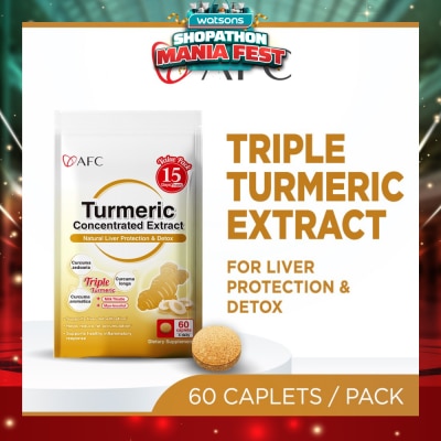 AFC - Turmeric Concentrated Extract 60s