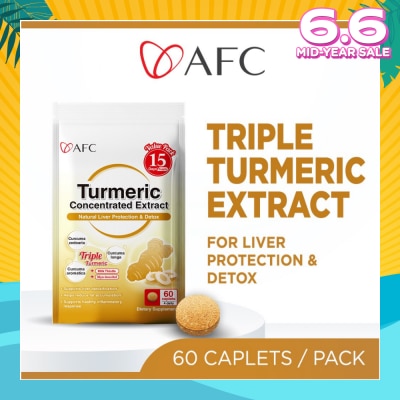 AFC Turmeric Concentrated Extract 60s