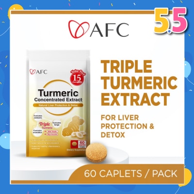 AFC Turmeric Concentrated Extract 60s