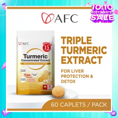 AFC Turmeric Concentrated Extract 60s