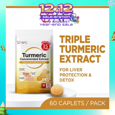 AFC Turmeric Concentrated Extract 60s