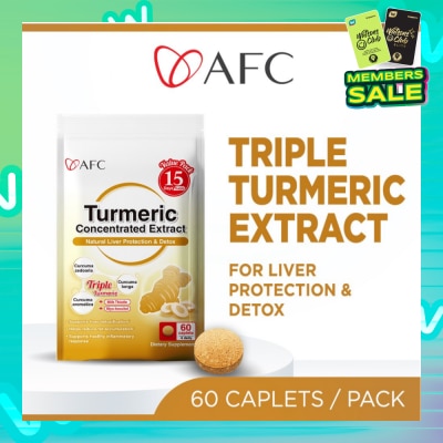 AFC Turmeric Concentrated Extract 60s