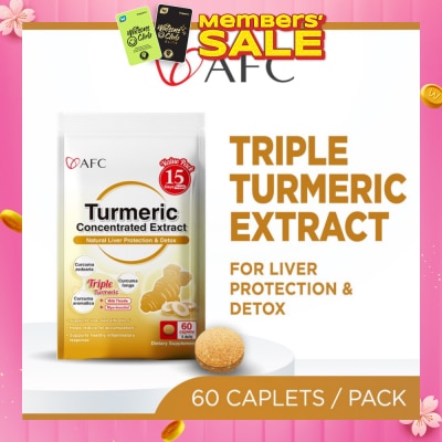 AFC Turmeric Concentrated Extract 60s