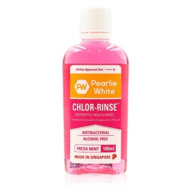 PEARLIE WHITE® Chlor-Rinse Antiseptic Mouth Rinse 100ml