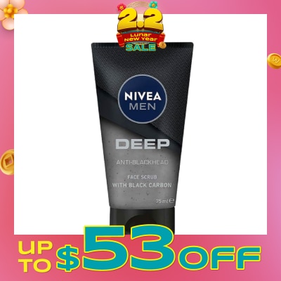 NIVEA Men Deep Scrub 75g