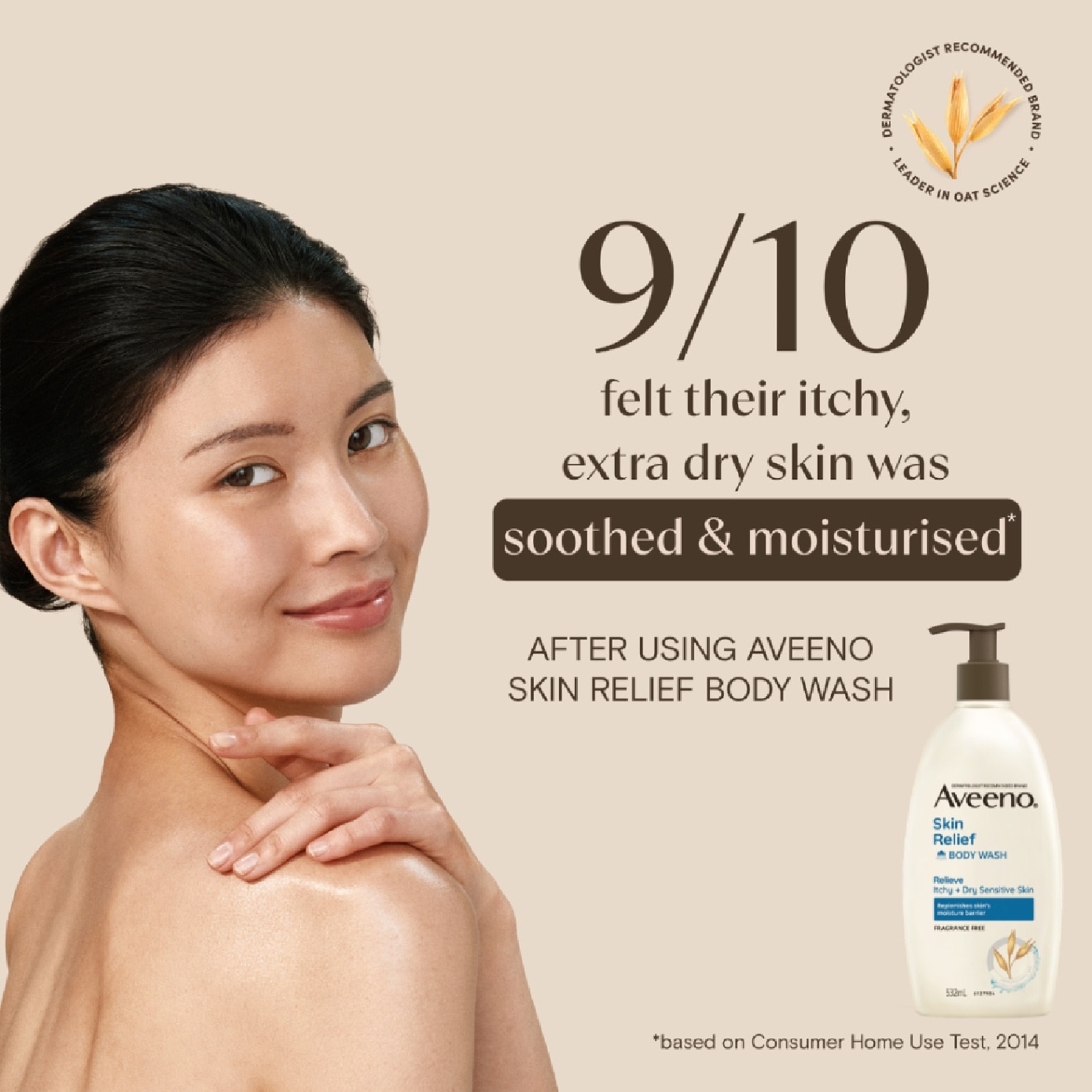 Skin Relief Moisturising Body Wash Refill Pack 500ml