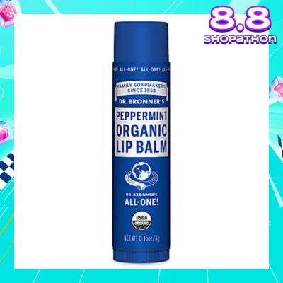 DR BRONNER'S Peppermint  Organic Lip Balm 4 g