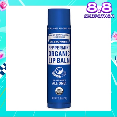 DR BRONNER'S Peppermint  Organic Lip Balm 4 g