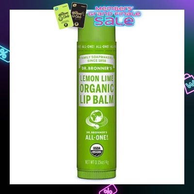 DR BRONNER'S Lemon Lime Organic Lip Balm 4g