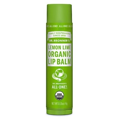 DR BRONNER'S Lemon Lime Organic Lip Balm 4g