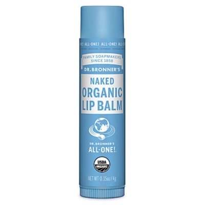 DR BRONNER'S Naked Organic Lip Balm (Extra Moisturization with Avocado Oil) 4g