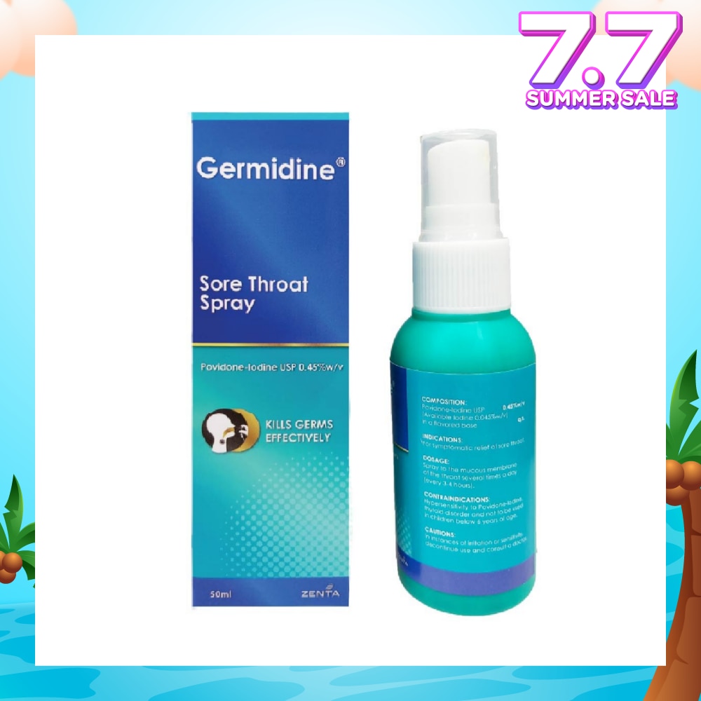 Sore Throat Spray (For Symptomatic Relief Of Sore Throat) 50ml