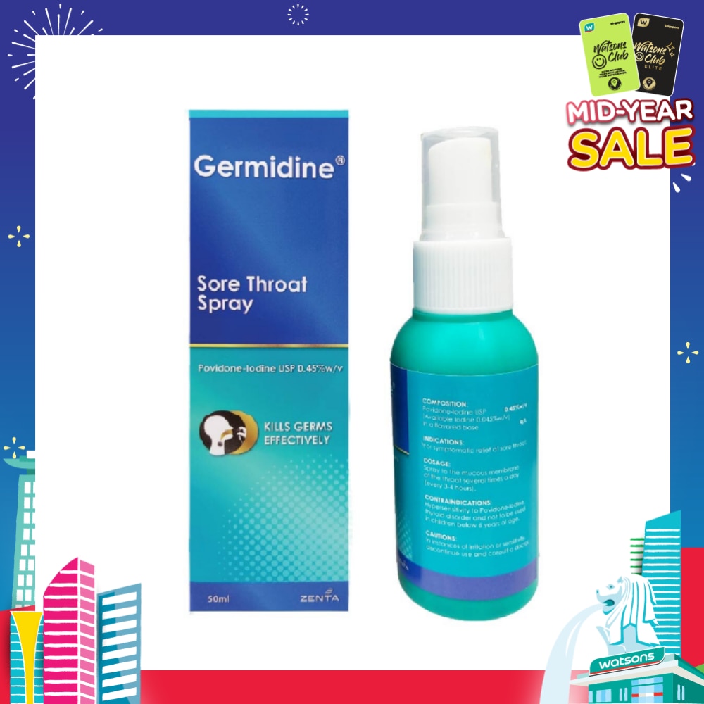 Sore Throat Spray (For Symptomatic Relief Of Sore Throat) 50ml