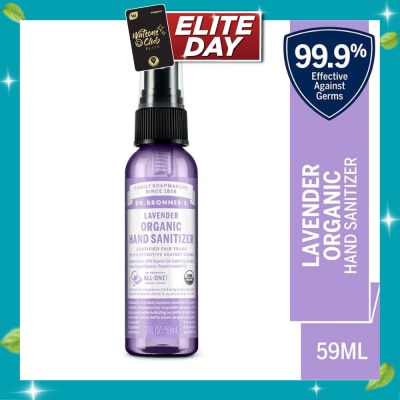 DR BRONNER'S Lavender Hand Sanitizer 59ml image