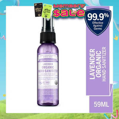DR BRONNER'S - Lavender Hand Sanitizer 59ml