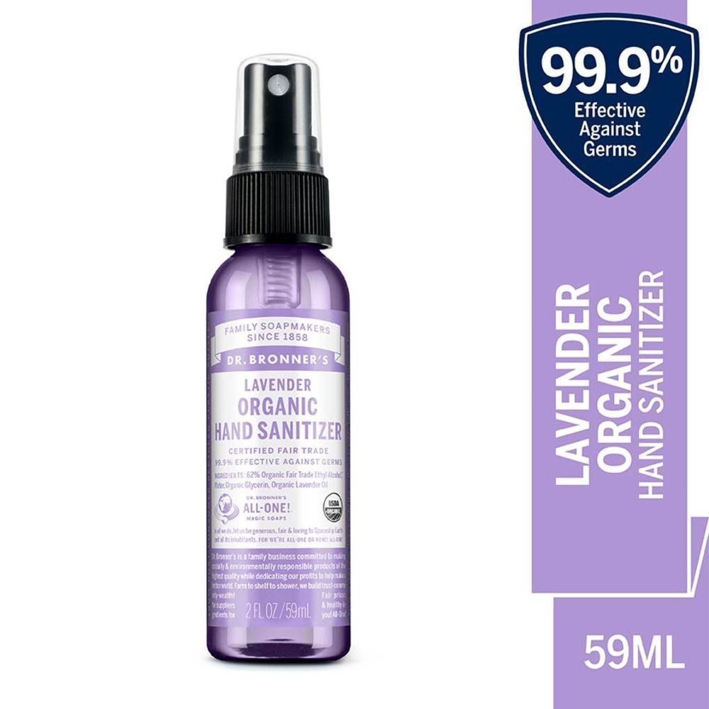 DR BRONNER'S Lavender Hand Sanitizer 59ml | Body & Hand | Watsons