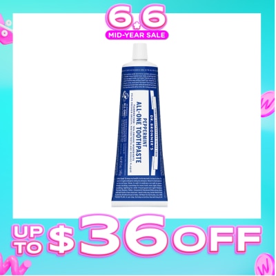 DR BRONNER'S - Peppermint Toothpaste 140 g