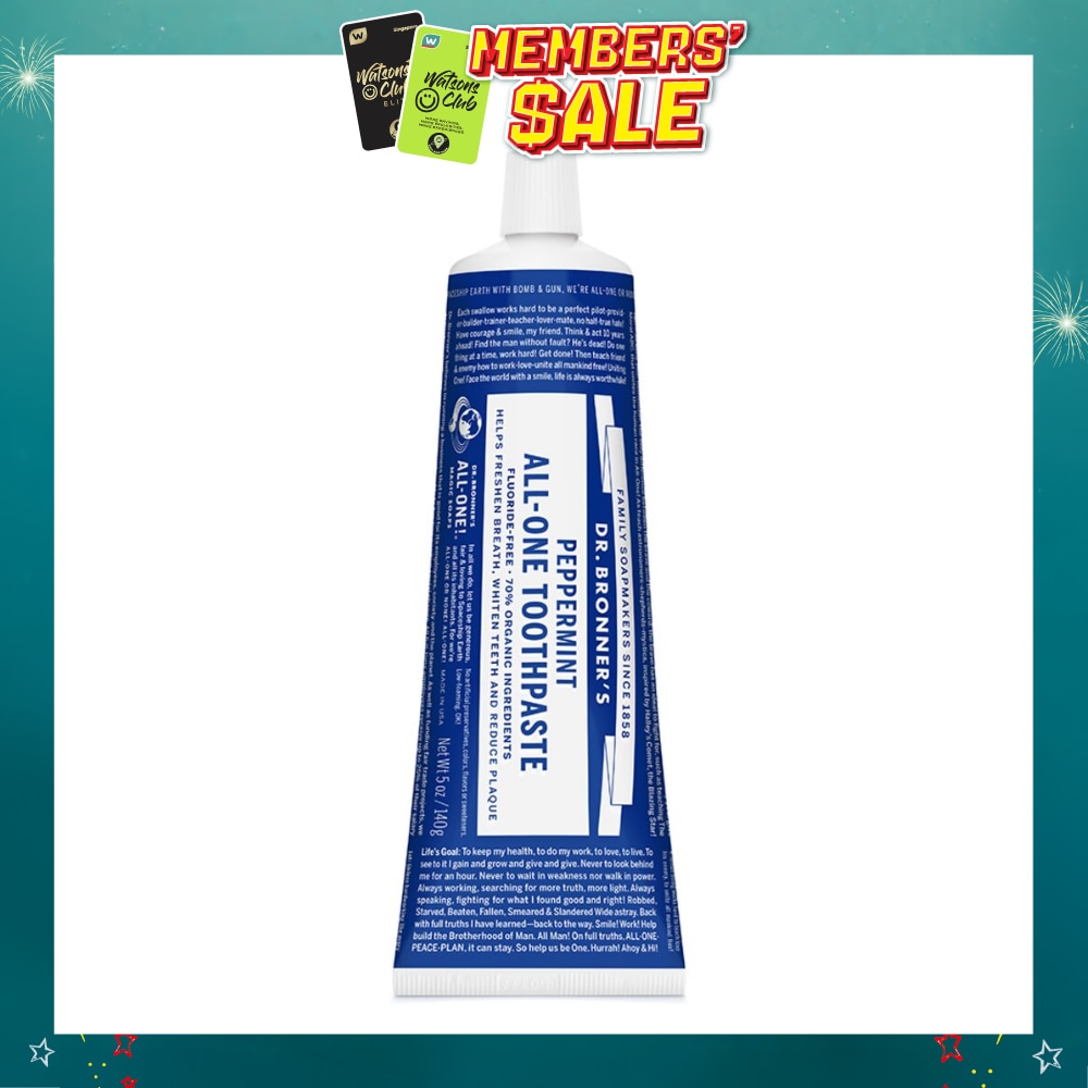 Peppermint Toothpaste 140 g