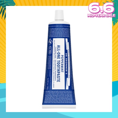 DR BRONNER'S Peppermint Toothpaste 140 g