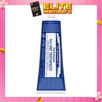 DR BRONNER'S Peppermint Toothpaste 140 g