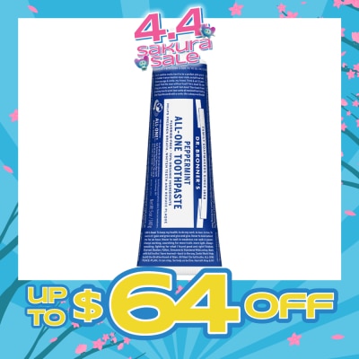 DR BRONNER'S - Peppermint Toothpaste 140 g