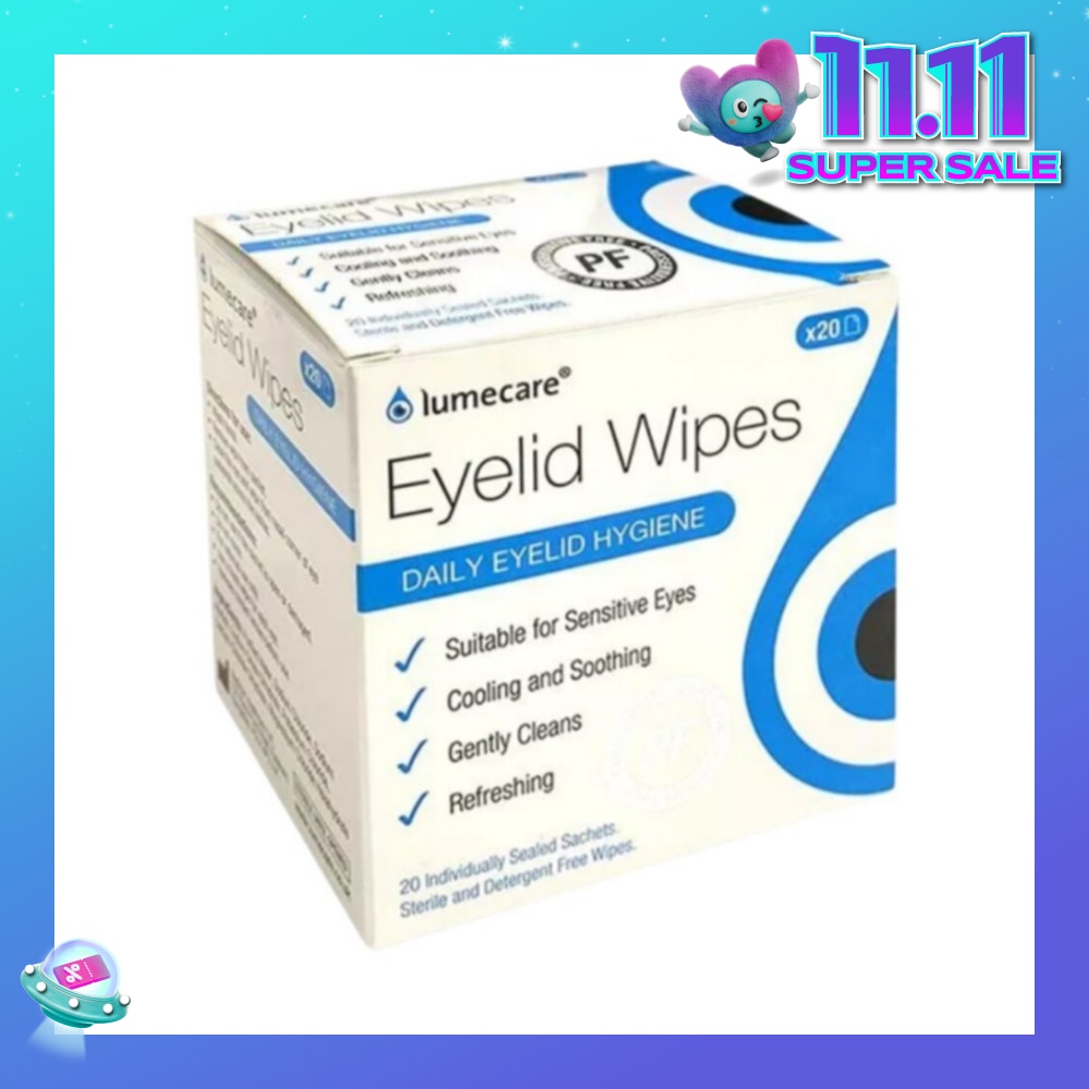 Hyprmellose Eyelid Wipes (Suitable For Babies & Adults With Sensitive Eyes & Skin) 1s