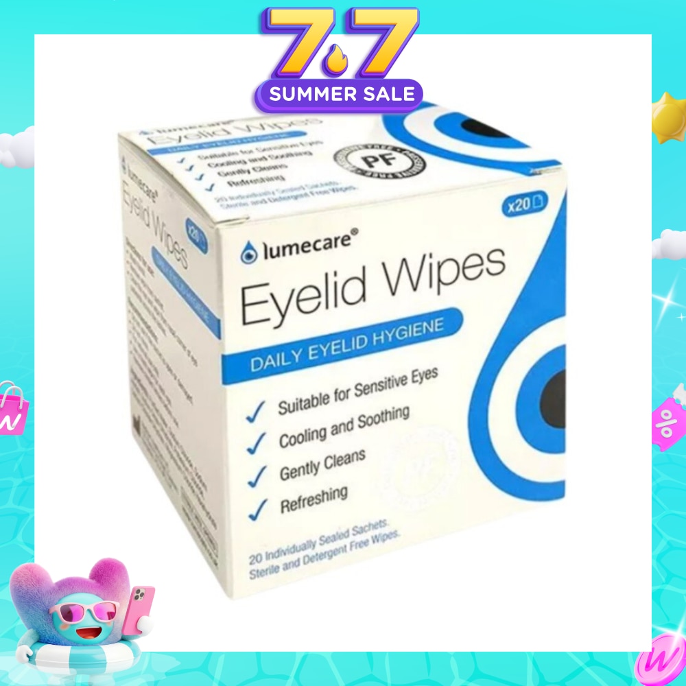 Hyprmellose Eyelid Wipes (Suitable For Babies & Adults With Sensitive Eyes & Skin) 1s