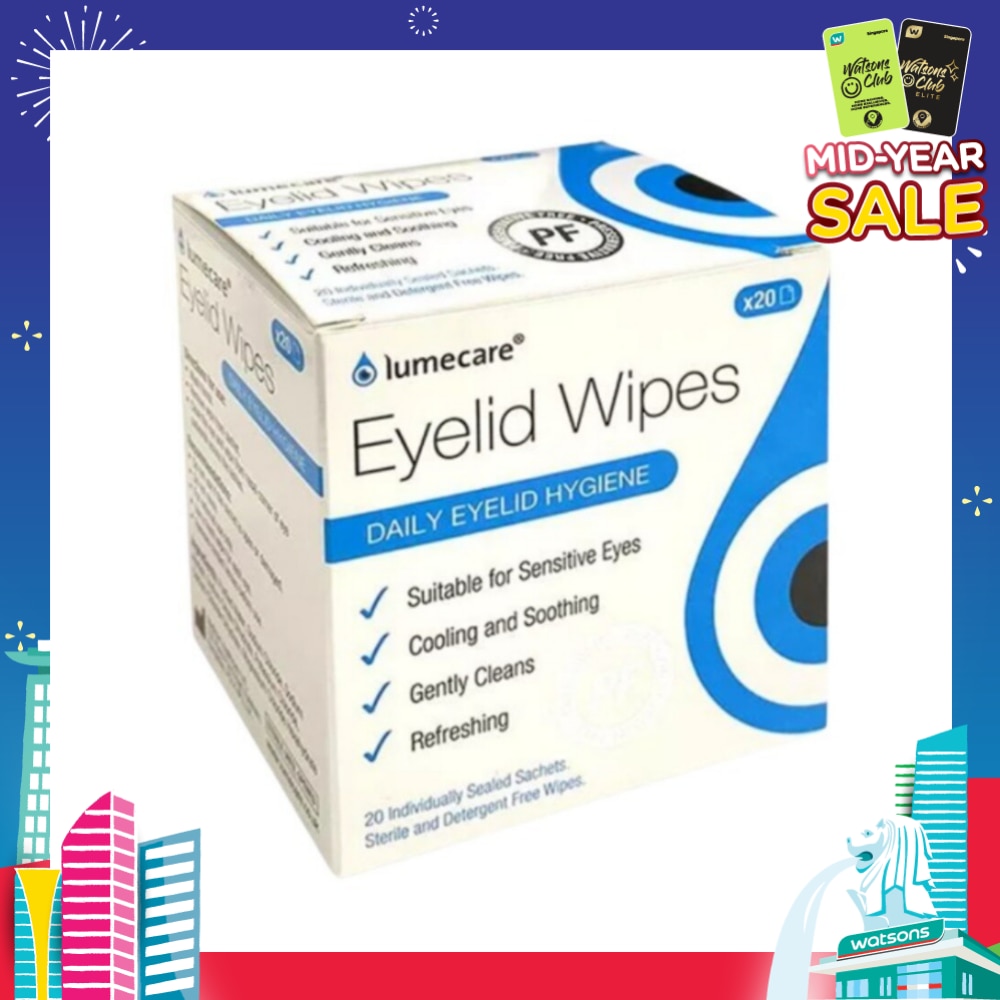 Hyprmellose Eyelid Wipes (Suitable For Babies & Adults With Sensitive Eyes & Skin) 1s