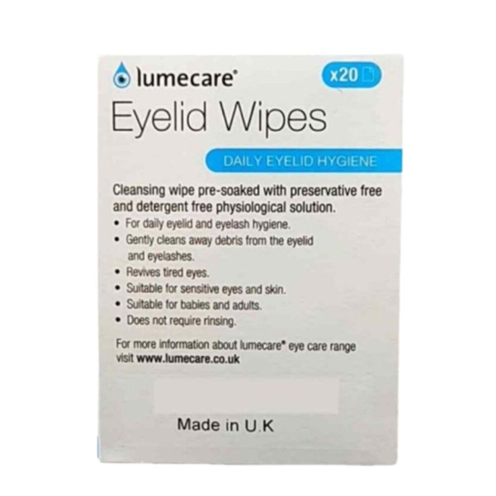 Hyprmellose Eyelid Wipes (Suitable For Babies & Adults With Sensitive Eyes & Skin) 1s