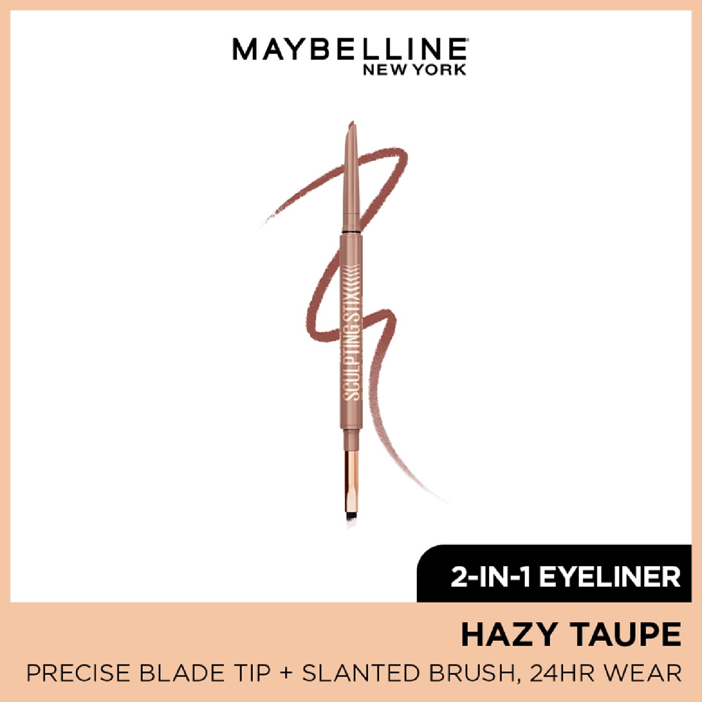 Sculpting Stix 2-In-1 Eyeliner Hazy Taupe 1s