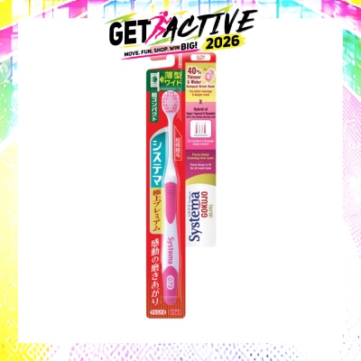 SYSTEMA - Gokujo Toothbrush Compact Head Ultra Soft 1s image