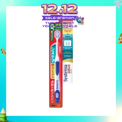 SYSTEMA Gokujo Toothbrush Compact Head Soft 1s