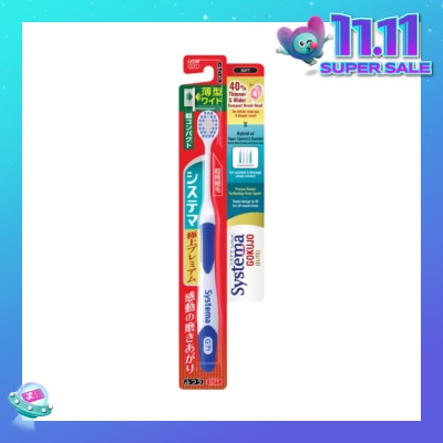 SYSTEMA Gokujo Toothbrush Compact Head Soft 1s