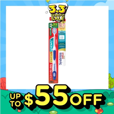 SYSTEMA Gokujo Toothbrush Compact Head Soft 1s