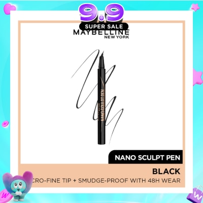 MAYBELLINE - Nano Sculpt Pen Eyeliner Black 1s image