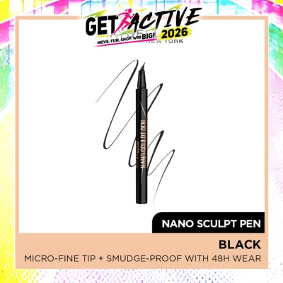 MAYBELLINE - Nano Sculpt Pen Eyeliner Black 1s image