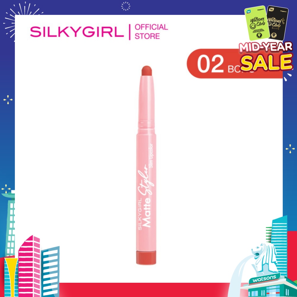 SILKYGIRL  Matte Styler Lipcolor 02 Boho