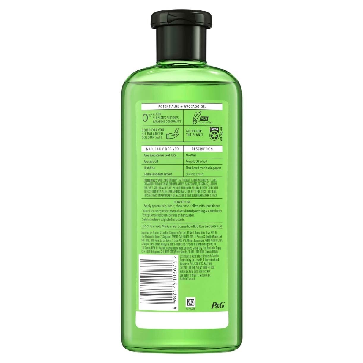 Bio:Renew Potent Aloe & Avocado Oil Shampoo (100% Sulphate Free) 400ml