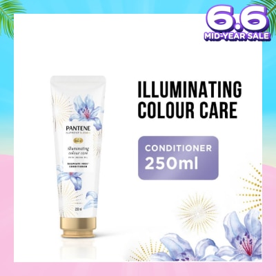 PANTENE Pro-V Nutrient Blends Illuminating Colour Care Conditioner (Sulphate Free & Damage Repair For Coloured Hair) 250ml