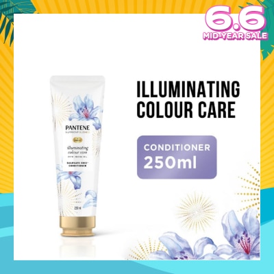 PANTENE Pro-V Nutrient Blends Illuminating Colour Care Conditioner (Sulphate Free & Damage Repair For Coloured Hair) 250ml