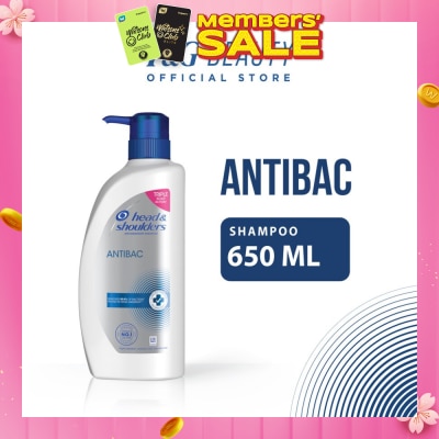 HEAD & SHOULDERS Anti-bacterial Anti-Dandruff Shampoo 650ml