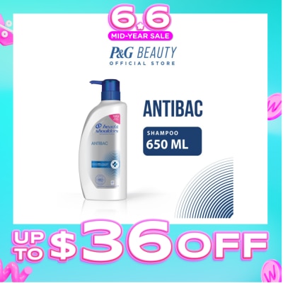 HEAD & SHOULDERS - Anti-Bacterial Anti-Dandruff Shampoo 650 ml