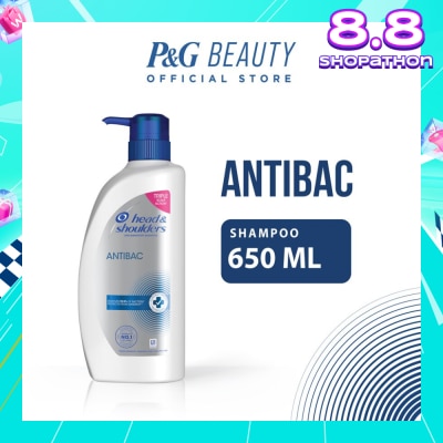 HEAD & SHOULDERS Anti-bacterial Anti-Dandruff Shampoo 650ml