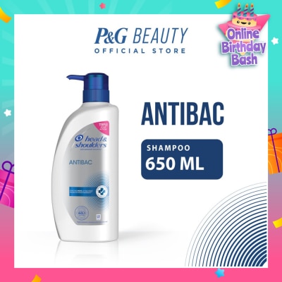 HEAD & SHOULDERS Anti-bacterial Anti-Dandruff Shampoo 650ml