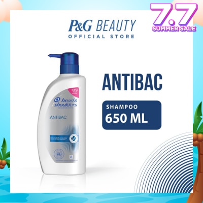 HEAD & SHOULDERS Anti-bacterial Anti-Dandruff Shampoo 650ml