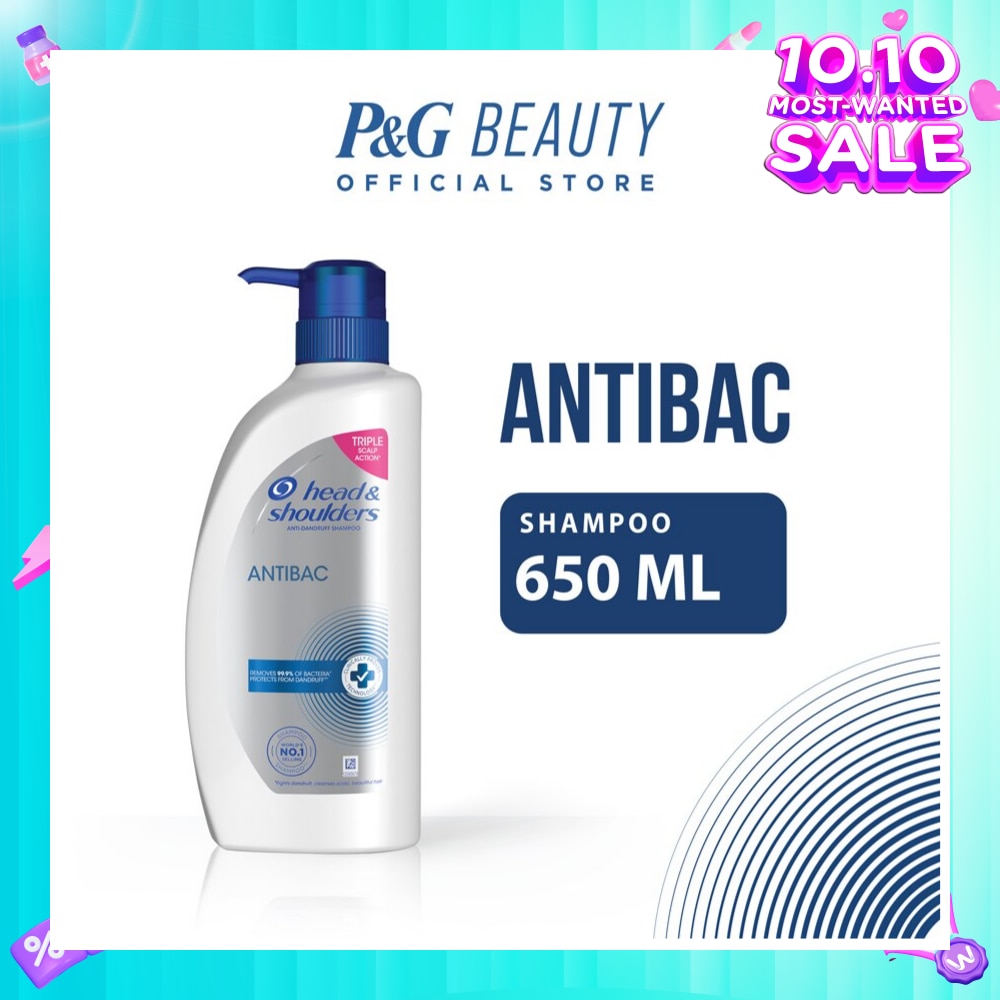 Anti-bacterial Anti-Dandruff Shampoo 650ml