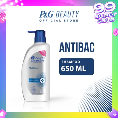 HEAD & SHOULDERS Anti-bacterial Anti-Dandruff Shampoo 650ml