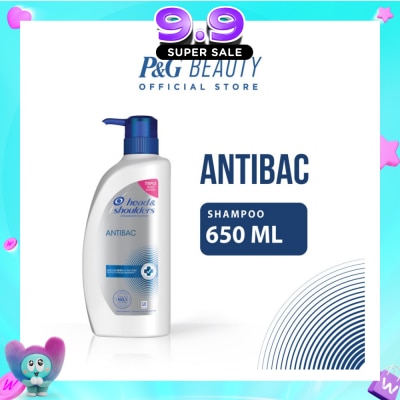 HEAD & SHOULDERS - Anti-Bacterial Anti-Dandruff Shampoo 650 ml image