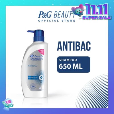 HEAD & SHOULDERS Anti-bacterial Anti-Dandruff Shampoo 650ml