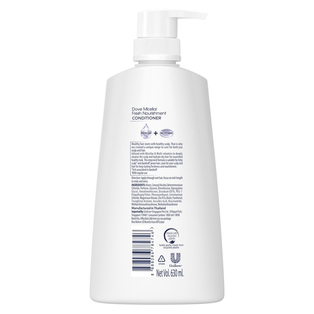 Dove Fresh Nourishment Micellar Conditioner 660ml <BR>